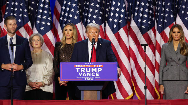 Republican Presidential Nominee Donald Trump Holds Election Night Event In West Palm Beach 